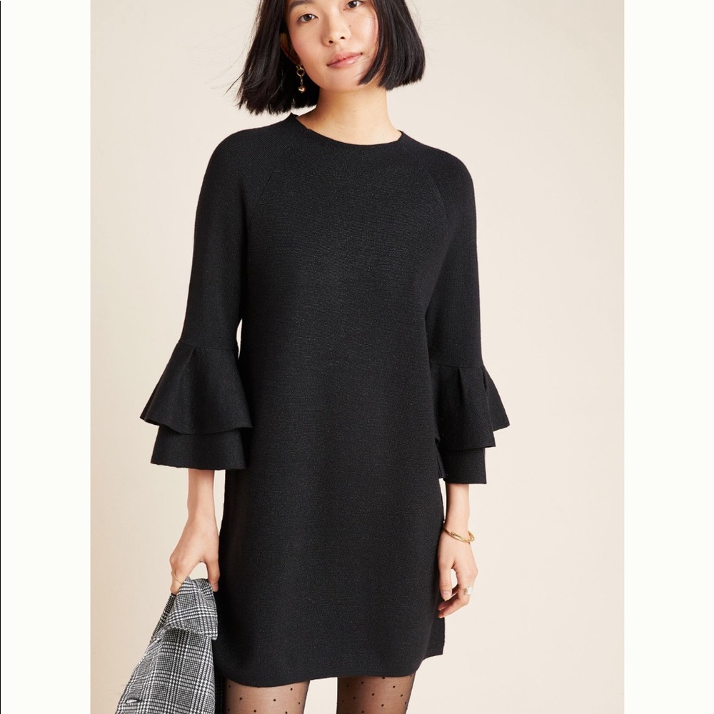 Anthropologie Claudette Ruffled Tunic